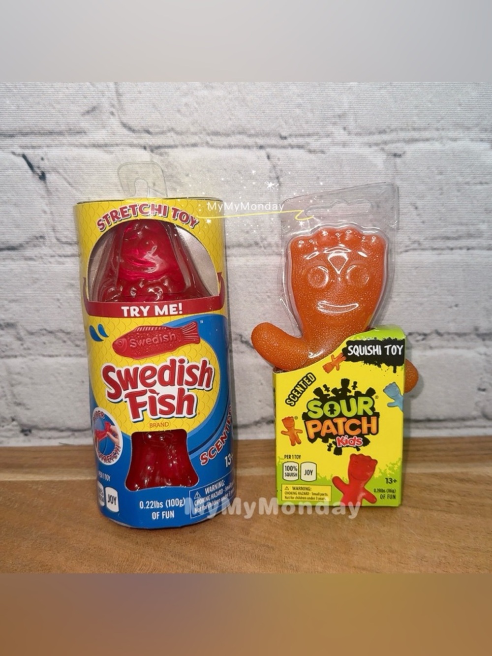 Swedish Fish Squishy And Sour Patch Kids Squishy Bundle